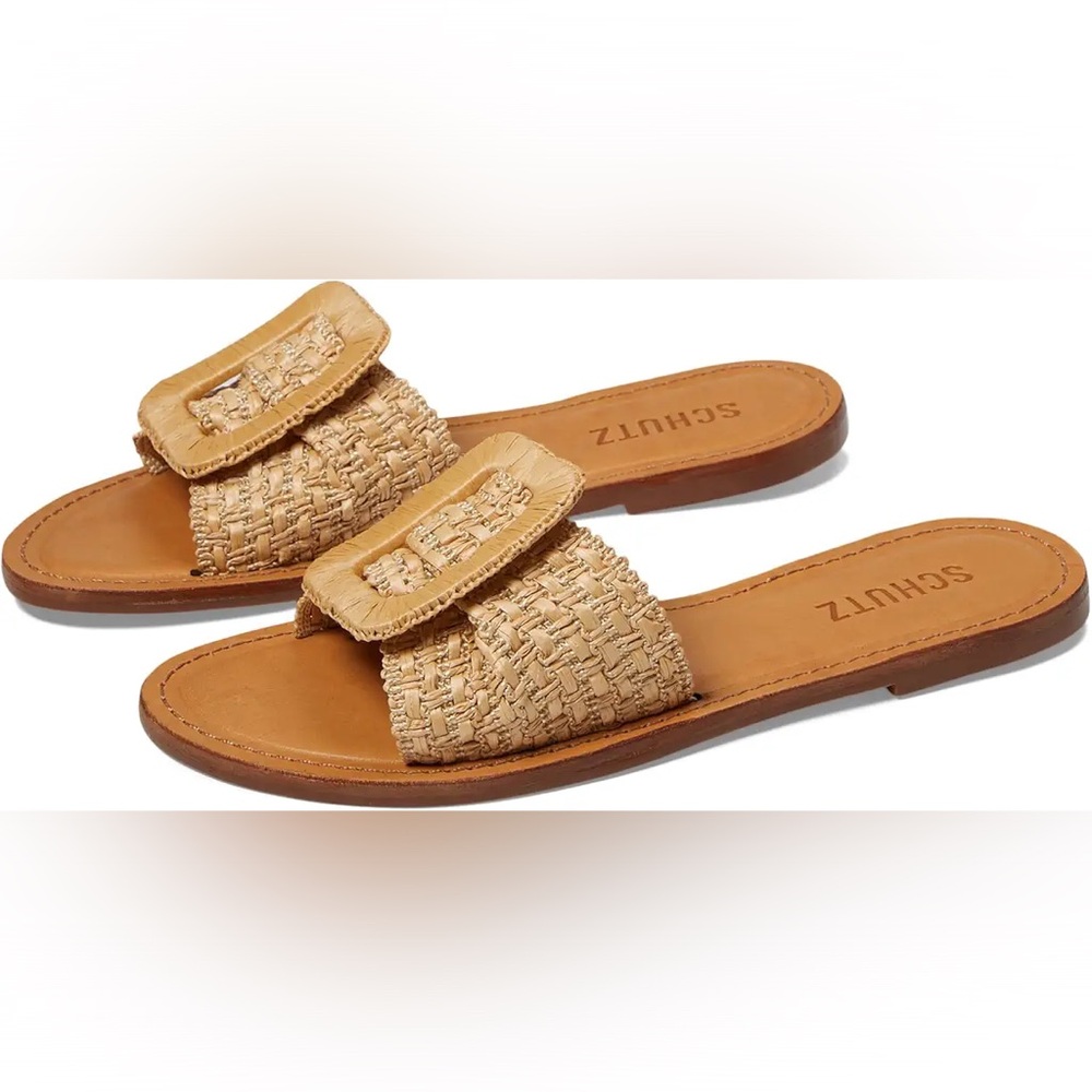 NWT Schutz Cinna Flat Sandal